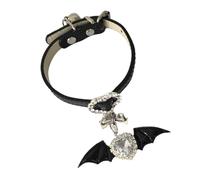 Lilinzhi Rhinestones Devil Bowknot Wrist Chain Glittering Jewelry For Evening Event Casual Outings Or Daily Use Devil Charm Bowknot