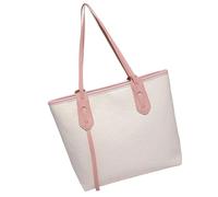 Lilinzhi Spacious Shoulder Bag Practical PU Evening Strap Fashion Handbag Underarm Purse Multiple Pockets for Work Travel Large Capacity Handbag