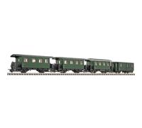 Liliput L340506 4-unit set,2-axle coach,ÖBB,Ep.III-IV,add. to L340505 ON