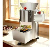 lilishangmao Automatic Chestnut Sheller And Peeler Machine, 200 kg/H Commercial Electric Peeler with Timer, 12 Alloy Steel Blades, for Home Kitchens, Restaurants, Bakeries, Street Stalls 12VDC