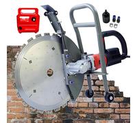 lilishangmao Concrete Ring Saw - 7800 rpm Pure Copper Motor, Professional Wall Groove Cutting Machine, 29cm Cutting Depth, for Construction Sites, Home Improvement, Cable Laying, Road Maintenance
