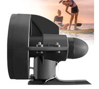 lilishangmao Portable Underwater Thruster Surf Board Motor, 3-5 km/H, Max Range 2 H, Kayak Paddle Board Push Motor Fin, with Remote Control for Forward Or Stop, for Sea Rafting/Surfing 288W