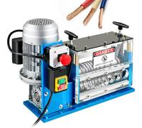 lilishangmao Workshop Cable Stripper - 750 W Automatic Electric Wire Stripping Machine, Handles 1.5-32 mm Wires with 10 Blades, for Scrap Metal Recyclers & Electricians, Portable Design