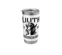 Lilith Demon Gothic Mythology Folklore Satanic Dark Occult Stainless Steel Insulated Tumbler