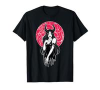 Lilith Goddess Satanic Gothic Halloween Day of Dead T-Shirt