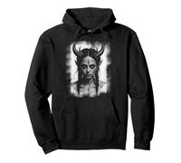 Lilith Gothic Santa Muerte Gods Dark Mythology Pullover Hoodie