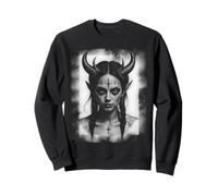 Lilith Gothic Santa Muerte Gods Dark Mythology Sweatshirt
