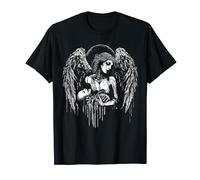 Lilith Innana Mesopotamian Goddess Holding Baby Angel Grungy T-Shirt