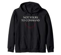 Lilith Mythology Dark Feminine Witchy Feminist Symbol Zip Hoodie