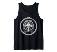 Lilith Pentagram Snake Satanic Gothic Halloween Day of Dead Tank Top