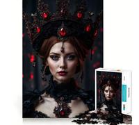 Lilith Queen of Hell Jigsaw Puzzles for Adults1000 Piece Logic Fun Sharp Detail Playful Challenge Christmas Idea (38x26cm)
