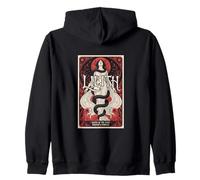 Lilith Queen of the Night, Mystical Dark Style Zip Hoodie