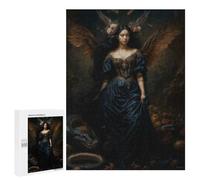 Lilith’s Midnight Majesty Adult Picture Puzzle, 500 PCS - Winter Gift; for Shared Table Time