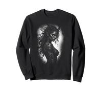 Lilith Santa Muerte Gothic Occult Mythology Sweatshirt