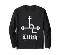 Lilith Symbol Enochian Magic Witchcraft Occult Long Sleeve T-Shirt
