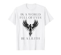 Lilith Tee Shirt in a World Full of Eves be a Lilith T-Shirt, Men, White, XX-Large