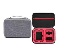 LiLiTok Carry Case for DJI Neo Fly More Combo, Portable EVA Storage Travel Bag for DJI Neo Accessories, RC-N3 Remote Control, Two Battery, Charging Station Organiser Case, red, Casual