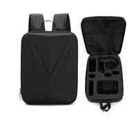 LiLiTok Drone Carrying Backpack for DJI Flip Fly More Combo Drone and RC Accessories, Black, 37 x 27 x 12.5 cm, Sporty Unisex Backpack