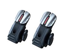 LiLiTok G21 Mobile PUBG Phone Game Controller 1 pair, Gaming Trigger Alloy Gamepad Joystick Aim Shooting L1 R1 Key Button Compatible for iOS Android Phone