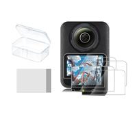 LiLiTok Screen Protector for DJI Osmo 360 9H HD Tempered Glass Screen Protector - Scratch-Resistant & Bubble-Free Shockproof (Pack of 4)