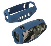 LiLiTok Silicone Case for JBL Xtreme 4 Portable Bluetooth Speaker, Protective Case, Soft Skin Case Cover, Protection for JBL Xtreme 4 Bluetooth Speaker Accessories (Case Only) (Blue)