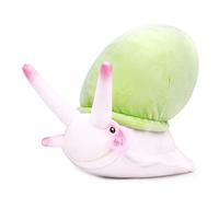 lilizzhoumax Castle Peak Snail Plush Toy 25cm Cute Realistic Stuffed Animal Castle Peak Snail Plush Toy Super Soft Home Decoration baby birthday party Gift for Friends and Kids Green