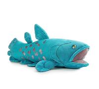 lilizzhoumax Coelacanth Fish Plush Toy - 15inch Realistic Stuffed Animal Sea Fish Plush Toy Cute Super Soft Home Decoration for Playing Sleeping With Gift for Boys Girls Kids Baby blue