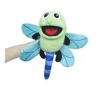 lilizzhoumax dragonfly Hand Puppet Plush Toy Stuffed insect Animal HandPuppet Cute Role-Playing Child Interactive Early Education Toys Home Decoration Animal Toys Gift for Kids