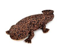 Lilizzhoumax Giant Salamander Plush Toy Age 3+, 50cm/19”, Realistic Stuffed Animal, Super Soft Sea Animal, Home Decoration, Gift for Kids, Brown