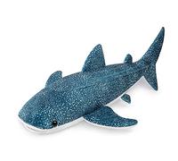 lilizzhoumax Great Whale Shark Plush Toy Age 3+ 82cm/32”, Realistic Stuffed Animal Whale, Cute Super Soft Shark Home Decoration Pillow Toys, Gift for Kids