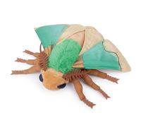 lilizzhoumax Green Thorn Moth Plush Toy, 38 cm, Green Moth Stuffed Animal, Soft Insect Gift for Ages 3+