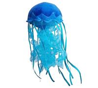 Lilizzhoumax Jellyfish Plush Toy, Realistic Stuffed Animal, 15cm/6”, Blue, Kids Gift, Home Decor