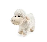 lilizzhoumax Lamb Plush Toy Sheep 18cm/7inch Stand Realistic Stuffed Animal Cute Cuddly Sheep Super Soft Home Decoration Gift for Boys Girls Kids white Halloween Christmas