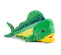 lilizzhoumax Mahi Mahi Fish Plush Toy Cuddly Realistic Stuffed Animal Fish Toy Pillow Cute Ghost Head Knifefish Super Soft Sea Creatures Home Decoration Gift for Girls, Boys, Babies 18in