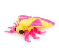lilizzhoumax Maple Leaf Moth Plush Toy 40cm/16inch Realistic Stuffed Animal Cute Funny Moth Super Soft Insect Home Decoration Birthday Gift for Kids Boys Girls Pink