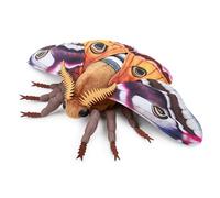 lilizzhoumax Monarch Moth Plush Toy Stuffed Animal Realistic Lovely Cute Super Soft Creative and interesting gifts for Kids boy girl Bedtime Companion Plushie Collection Interactive Play 10.6” orange