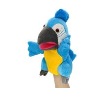 lilizzhoumax Parrot Hand Puppet Plush Animal | Bird Stuffed Animal for Role Play & Storytelling, Educational Speaking Toy for Toddlers, Kids Birthday Gift