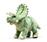 lilizzhoumax Pentaceratops Plush Toy, 43 cm / 17 in, Realistic Dinosaur and Prehistoric Animal Soft Stuffed Toy for Display, Learning and Gift