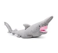 lilizzhoumax Shark Plush Toy Realistic Stuffed Animal Shark Cute Toy Pillow Cuddly Sea Creatures Sharks Model Soft Home Decoration Toys, Gift for Playing for Girls, Boys, Babies 23in