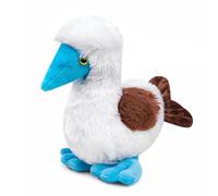 lilizzhoumax Simulation Blue Footed Booby Plush Toy, 10.62inch Super Soft and Cute Bird Blue Footed Booby Stuffed Animal Toys Fun Kids Gift Home Decor