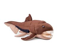 lilizzhoumax Simulation Dunkleosteus Plush Toy 60cm/23inch Realistic Stuffed Animal dunkle fish Cute dunkle Super Soft Sea Animal Birthday Party Home Decoration Gift for kids brown
