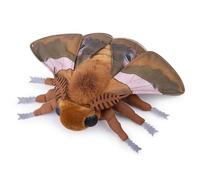 lilizzhoumax Simulation Ginkgo moth Plush Toy 14.96inch Soft Realistic Ginkgo moth Stuffed Animal Plush Toy for Kids Insect lovers Boys and Girls Gifts Home Decoration brown