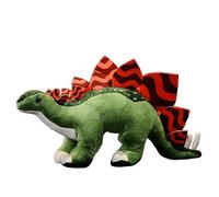 lilizzhoumax Stegosaurus Plush Toy, 40 cm / 16 in, Realistic Dinosaur and Prehistoric Animal Soft Stuffed Toy for Display, Learning and Gift