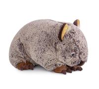lilizzhoumax Wombat Soft Toy 28cm/11”, Realistic Stuffed Animal Cute Super Soft Wombat Plush cave animals Toys Cuddly for Kids Girls Boys Home Decor