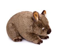 lilizzhoumax Wombat Soft Toy 28cm | Realistic Stuffed cave animals Cute Cuddly Plush Toy, Super Soft Wombat Gift for Kids Girls Boys Home Decor