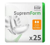 Lille Healthcare Shaped Incontinence Pad Suprem Extra Plus Pack 25