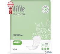 Lille Healthcare Suprem Light - Super - 1 Pack of 30 - Incontinence Pads