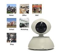 Lille Quer Built-In Micphone and Speak,Motion Detection,Connect Directly to iOS Android,Wireless IP Network Camera,Smart Alarm System Baby Monitor,720P HD Video Quality