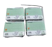 Lille Healthcare Shaped Incontinence Pad Suprem Extra Plus Pack 25