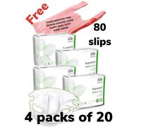 Lille Supreme Fit Maxi Medium 80 Slip Disposable LSFT7241 Incontinence Aids M